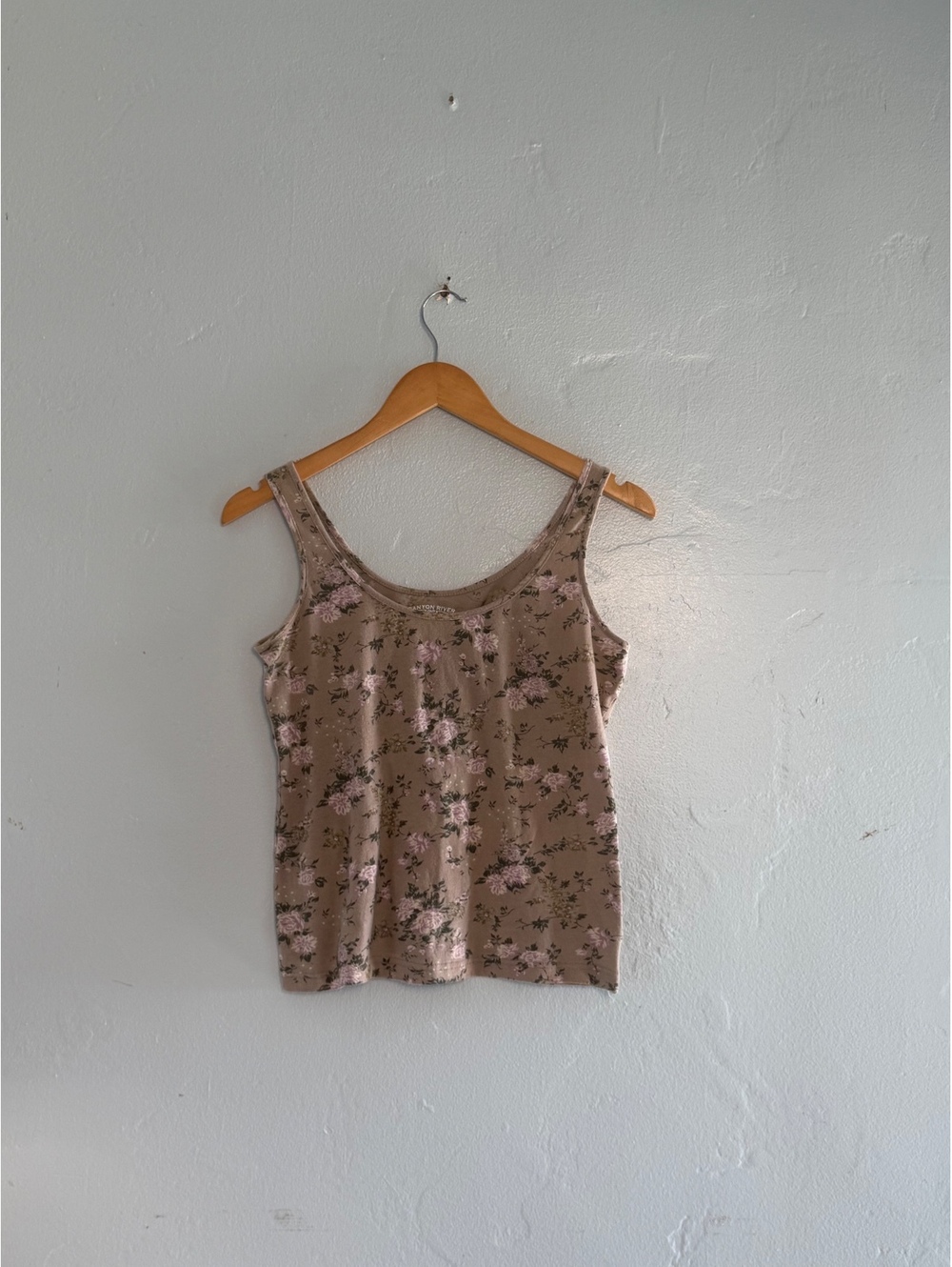 Canyon River Blues Petite Floral Cotton Tank Top SP/CP